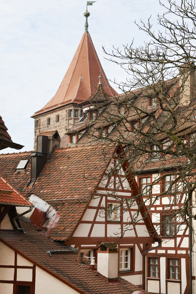 Medieval houses in Nuremberg