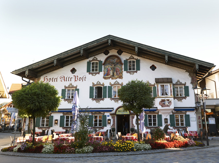 Painted house in Oberammergau